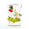 Boutique Gnooss Décoration Alsace Créateurs aquarelles Krolgribouille carte anniversaire