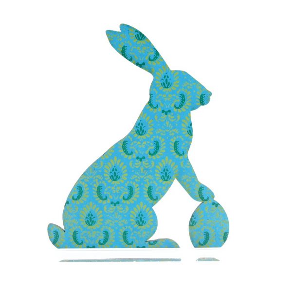boutique gnooss printemps est la lapin assis paques silhouette motif1